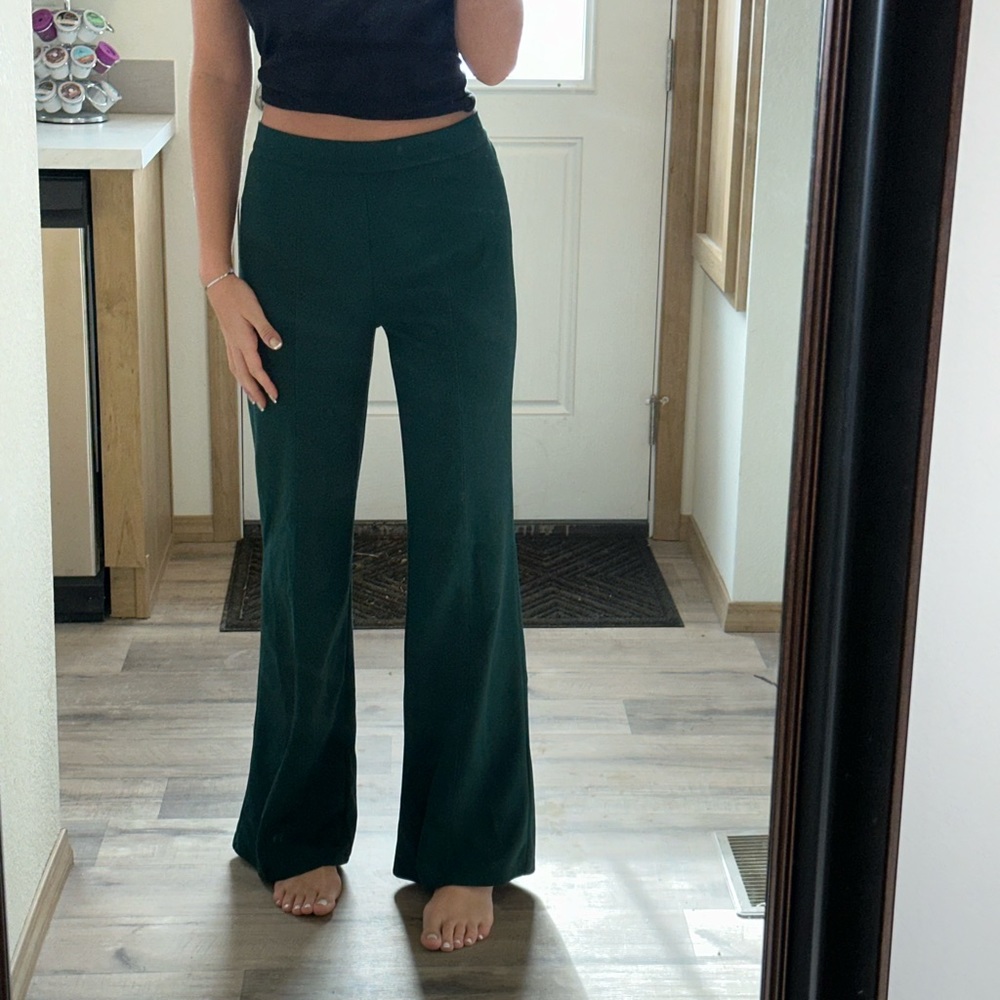 Forest green dress pants
